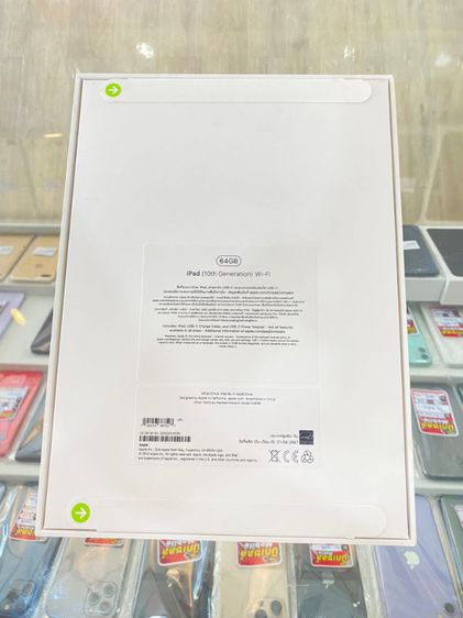 iPad Gen10 64GB มือ1 
ใช้Wifiศูนย์ไทย ประกันศูนย์ 1 ปี Silver รูปที่ 4