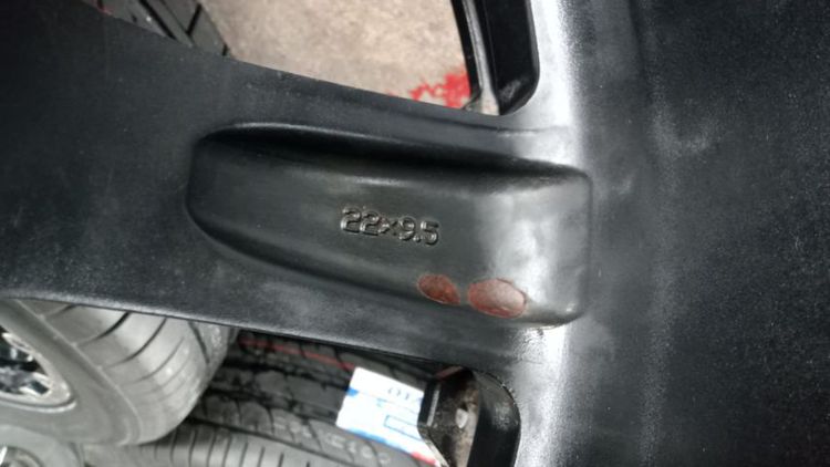 ล้อแม็กเล็นโซ่ขอบ22 6รูพร้อมยางใหม่ รูปที่ 8