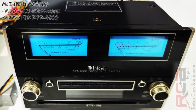 vumeter McIntosh MX4000 +MDA4000 +MCD4000 รูปที่ 3