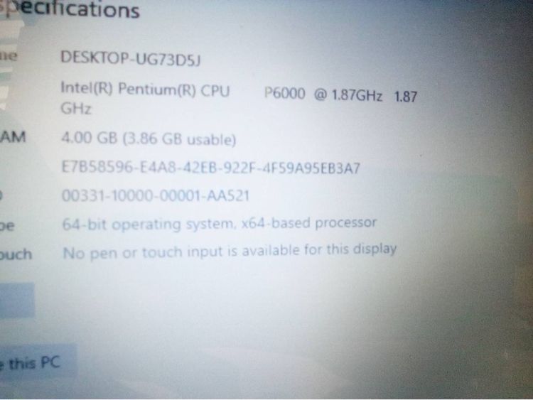 acer 4741zg CPU Pentium 1.87GHz RAM 4GB HDD500GB งานช่าง จอ14”นิ้วไม่สวย รูปที่ 4