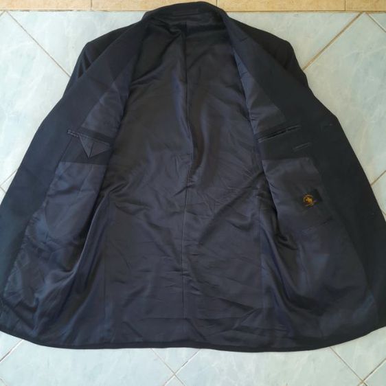 Santa Barbara polo  racquet club 
black pure wool
suit jacket
🔵🔵🔵
 รูปที่ 6