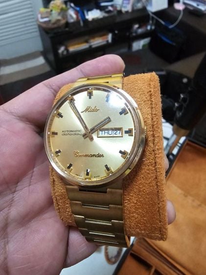นาฬิกา MIDO เรือนทอง สวยหรู ราคา 17000 บาท(ออกห้าง 38000)