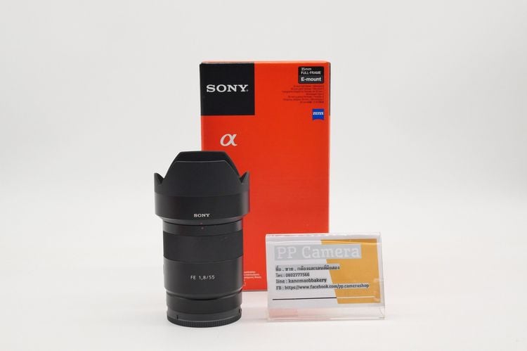 เลนส์ fixed เลนส์ Sony Sonnar T FE 55mm f1.8 ZA ราคา 12500