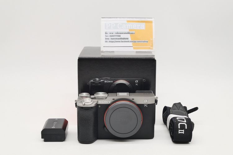 กล้องมิลเลอร์เลส ไม่กันน้ำ กล้อง Sony a7C II มีประกัน ราคา 56000