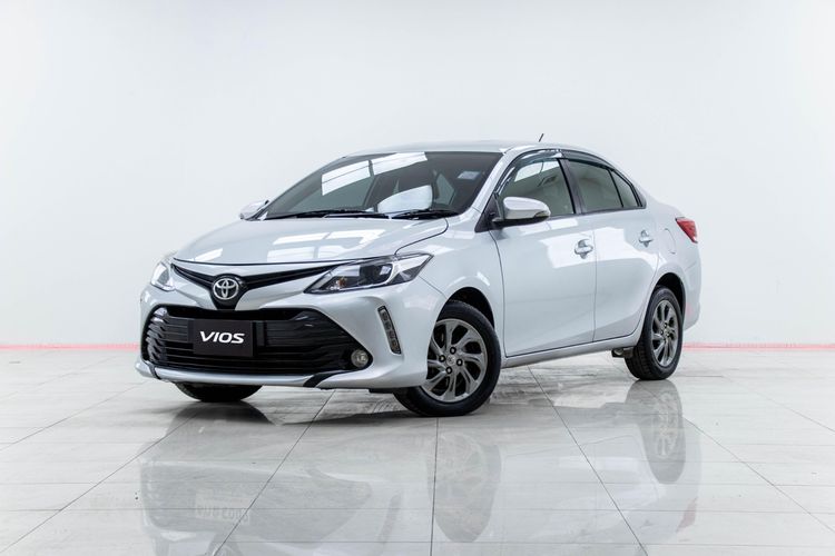 Toyota Vios 2019 1.5 Mid Sedan เบนซิน ไม่ติดแก๊ส เกียร์อัตโนมัติ เทา รูปที่ 4