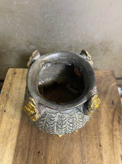 โถ กิมเซียมซู ทองเหลืองสะสมA2 รูปที่ 6