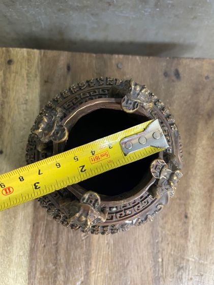 โถ กิมเซียมซู ทองเหลืองสะสมA3 รูปที่ 15