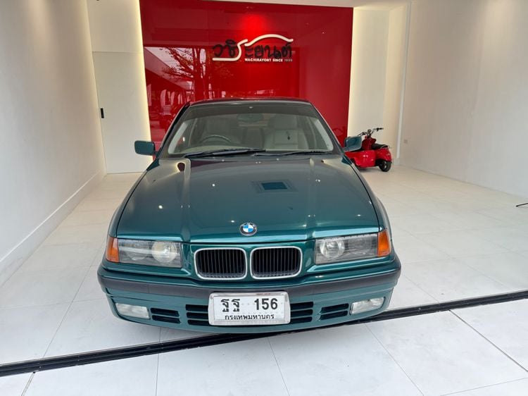 BMW Series 3 1996 318i Sedan เบนซิน ไม่ติดแก๊ส เกียร์อัตโนมัติ เขียว รูปที่ 2