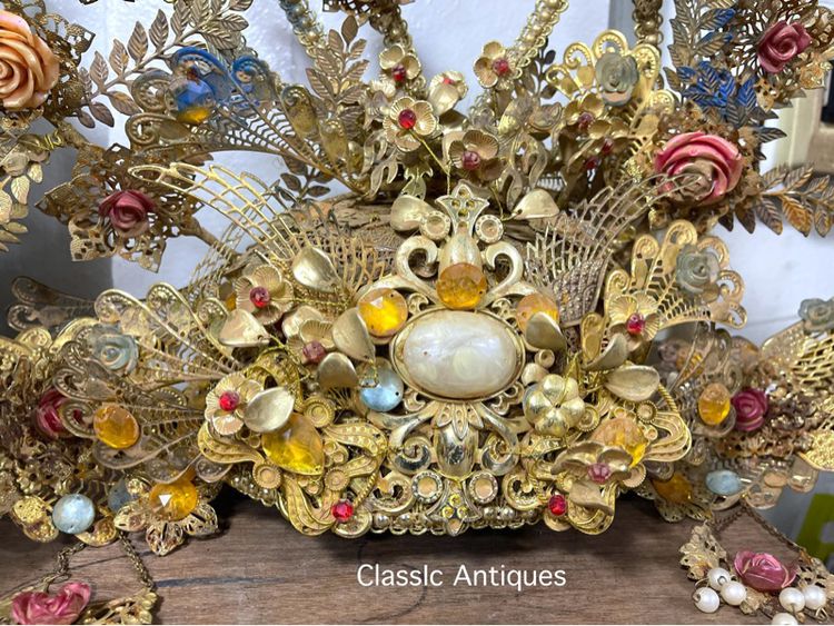 มงกุฏ ฮองเฮา เก่าสะสมA2 รูปที่ 2