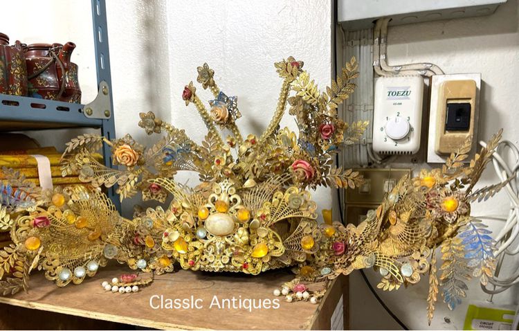 มงกุฏ ฮองเฮา เก่าสะสมA2 รูปที่ 11