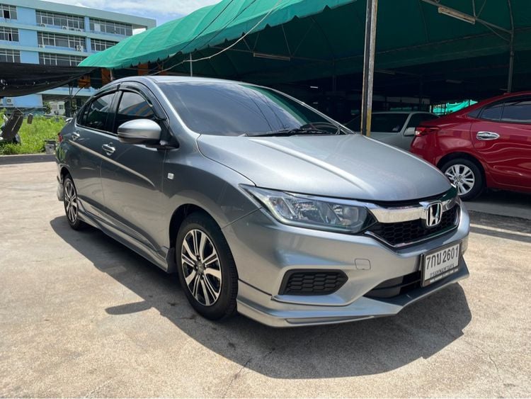 Honda City 2018 1.5 V Sedan เบนซิน ไม่ติดแก๊ส เกียร์อัตโนมัติ บรอนซ์เงิน รูปที่ 3