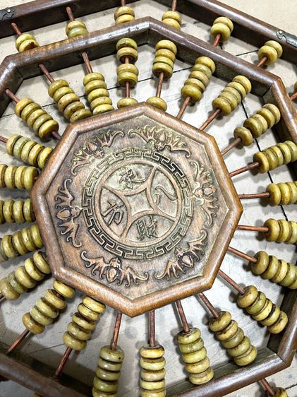 ลูกคิดจีน เหรียญจีนแปดเหลี่ยมA3 รูปที่ 2