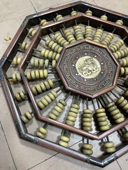 ลูกคิดจีน สิงห์แปดเหลี่ยม ขนาดใหญ่B1 รูปที่ 5