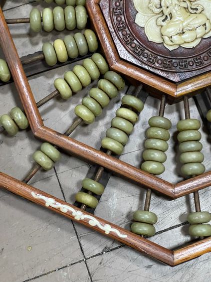 ลูกคิดจีน เจ้าแม่กวนอิม แปดเหลี่ยม สะสมC3 รูปที่ 5