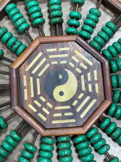 ลูกคิดจีน หยินหยาง แปดเหลี่ยม สะสมC5 รูปที่ 2