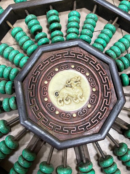 ลูกคิดจีน สิงห์แปดเหลี่ยม สะสมC6 รูปที่ 2