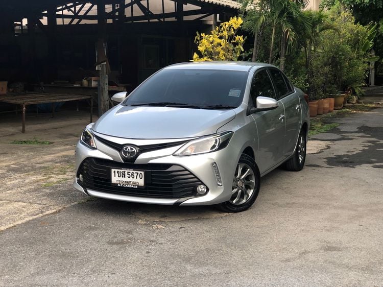 Toyota Vios 2021 1.5 Mid Sedan เบนซิน ไม่ติดแก๊ส เกียร์อัตโนมัติ เทา
