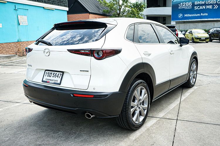 Mazda CX-30 2021 2.0 S Utility-car เบนซิน ไม่ติดแก๊ส เกียร์อัตโนมัติ ขาว รูปที่ 3