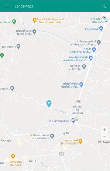 ขายที่ดิน สันป่าตอง (ต.ยุหว่า)เนื้อที่ 2งาน รูปที่ 2