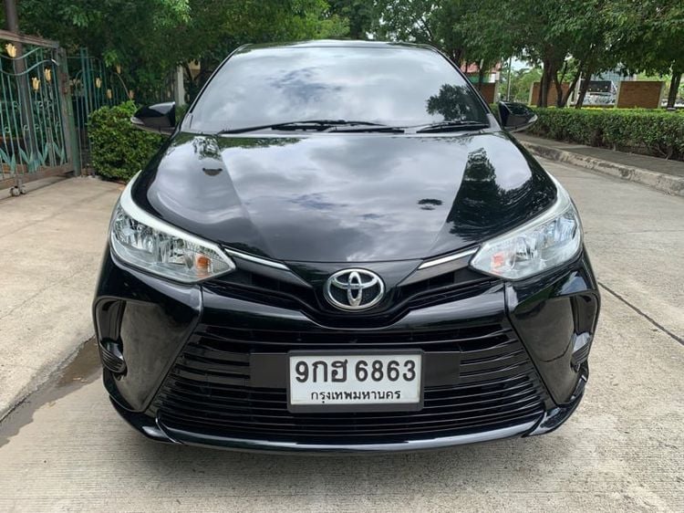 Toyota Yaris ATIV 2020 1.2 Mid Sedan เบนซิน ไม่ติดแก๊ส เกียร์อัตโนมัติ ดำ