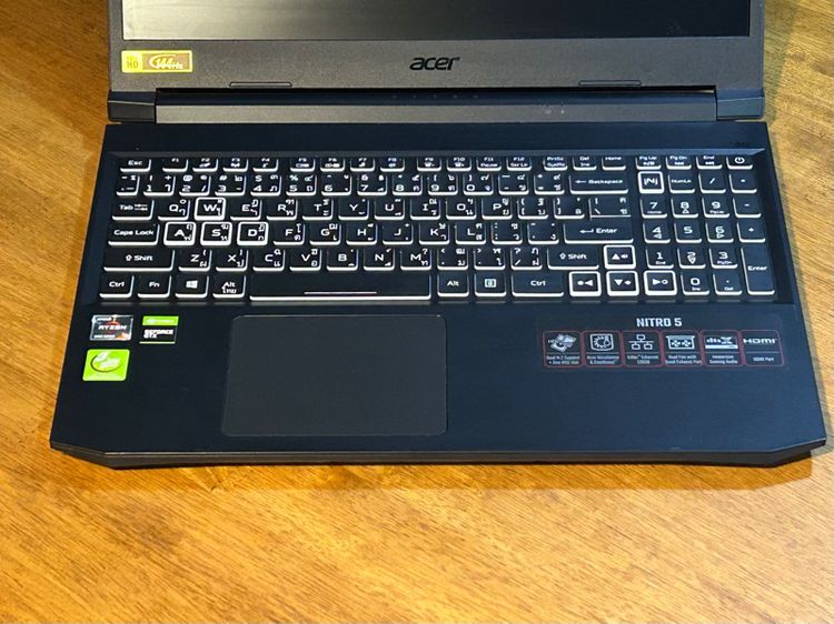 (3479) Notebook Acer Nitro5 AN515-45-R6KG Gaming Ram16GB 16,990 บาท รูปที่ 9