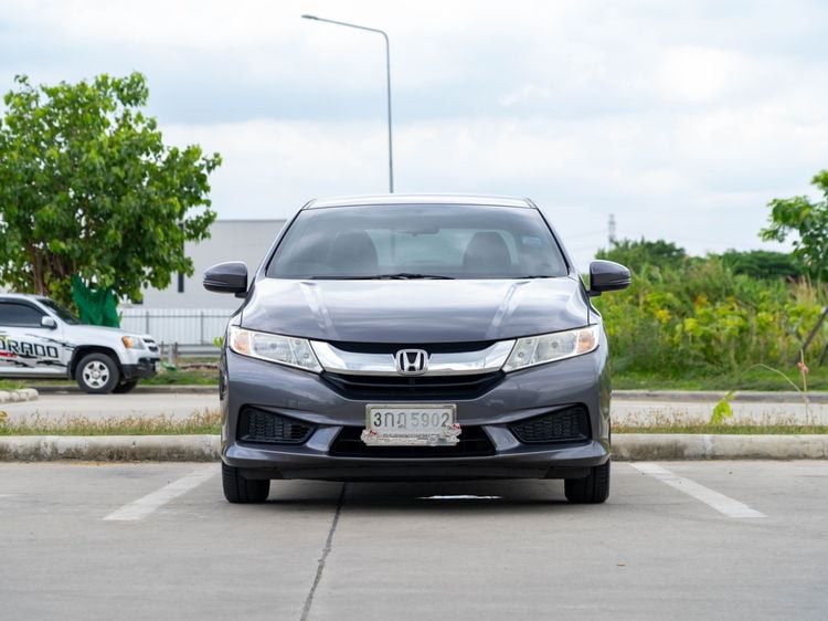 Honda City 2014 1.5 V Plus i-VTEC Sedan เบนซิน ไม่ติดแก๊ส เกียร์อัตโนมัติ เทา รูปที่ 2