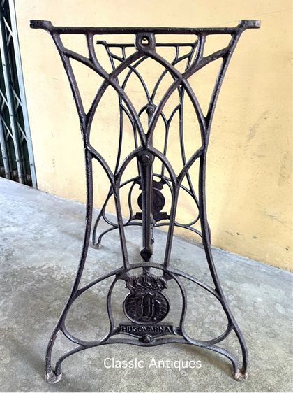 ขาจักร HUSOVARNA เหล็กหล่อสะสม รูปที่ 5