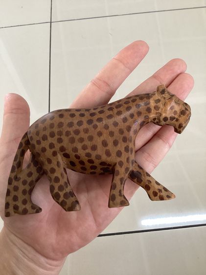 Hand Carved Wooden Leopard   รูปที่ 9