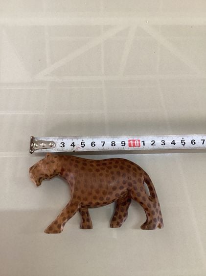 Hand Carved Wooden Leopard   รูปที่ 4