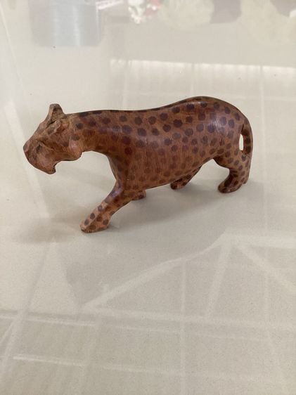 Hand Carved Wooden Leopard   รูปที่ 6