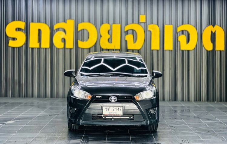 Toyota Yaris 2015 1.2 J Sedan เบนซิน ไม่ติดแก๊ส เกียร์อัตโนมัติ เทา รูปที่ 2