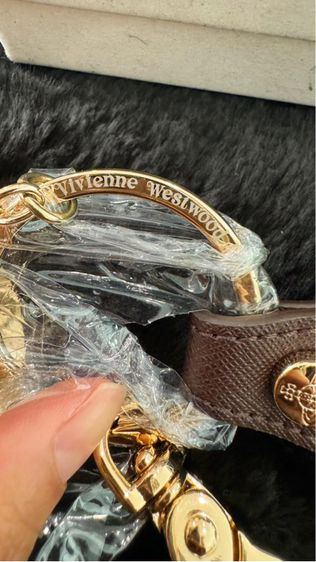Vivienne Westwood 3D Orb Logo Key Ring พวงกุญแจวิเวียน ดาวเสาร์สีทอง ใหญ่ รูปที่ 6