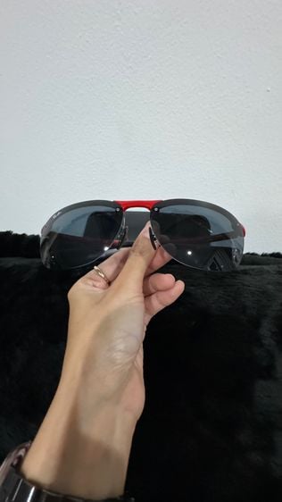 Ray Ban Sunglasses RB4302M F62387 Ferrari Collection Red แว่นตากันแดด เร แบน รูปที่ 10