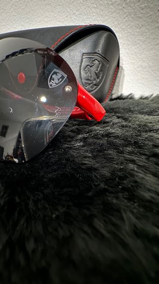 Ray Ban Sunglasses RB4302M F62387 Ferrari Collection Red แว่นตากันแดด เร แบน รูปที่ 2