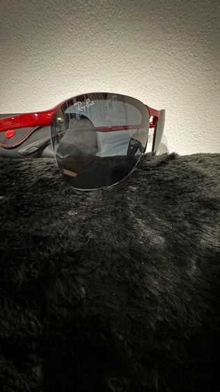 Ray Ban Sunglasses RB4302M F62387 Ferrari Collection Red แว่นตากันแดด เร แบน รูปที่ 3