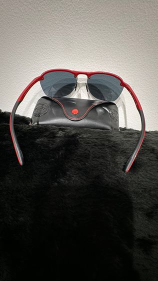Ray Ban Sunglasses RB4302M F62387 Ferrari Collection Red แว่นตากันแดด เร แบน รูปที่ 9