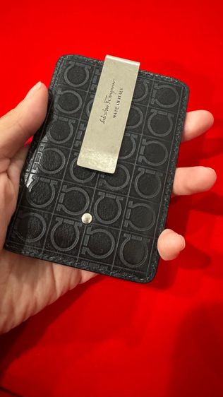FERRAGAMO Salvatore Ferragamo Gamma Soft' Money Clip Card Case  คลิปหนีบ ธนาบัตร ใส่การ์ด รูปที่ 2