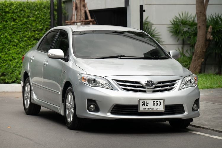 Toyota Altis 2012 1.6 E Sedan เบนซิน ไม่ติดแก๊ส เกียร์อัตโนมัติ บรอนซ์เงิน