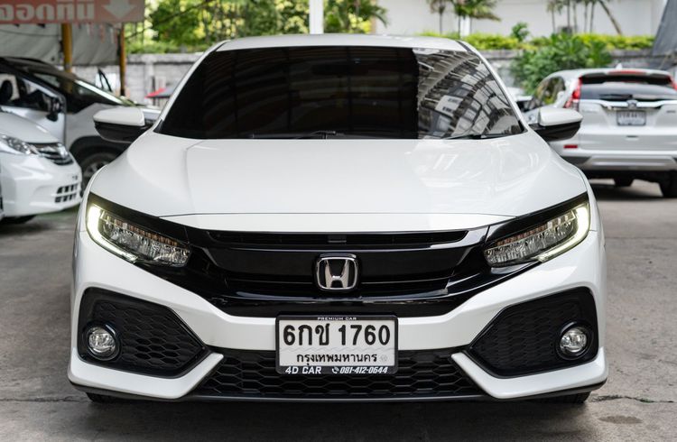 Honda Civic 2017 1.5 Turbo Sedan เบนซิน ไม่ติดแก๊ส เกียร์อัตโนมัติ ขาว