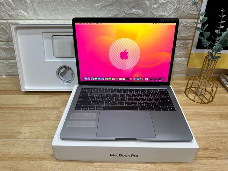 Apple Macbook Pro 13 Inch แมค โอเอส 8 กิกะไบต์ อื่นๆ ไม่ใช่ MacBook Pro (13-inch, 2017,Two Thunderbolt 3 ports) Ram8GB SSD128GB SpaceGray