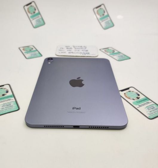 ขาย  เทิร์น iPad Mini 6 64 Gb Wifi Purple ศูนย์ไทย สภาพสวย อุปกรณ์ครบยกกล่อง เพียง 11,590 บาท ครับ รูปที่ 6