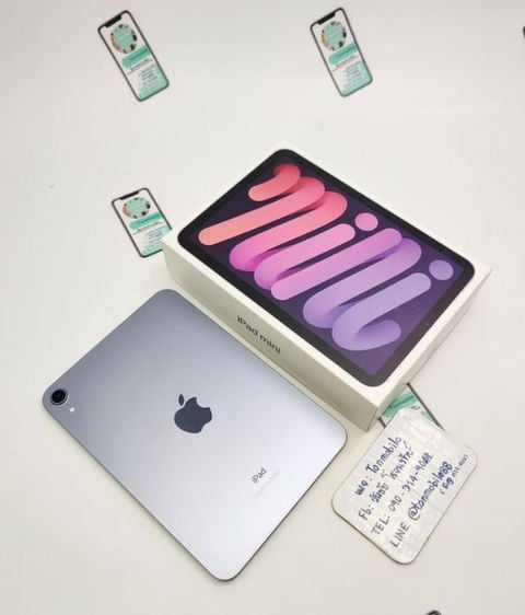 ขาย  เทิร์น iPad Mini 6 64 Gb Wifi Purple ศูนย์ไทย สภาพสวย อุปกรณ์ครบยกกล่อง เพียง 11,590 บาท ครับ รูปที่ 2