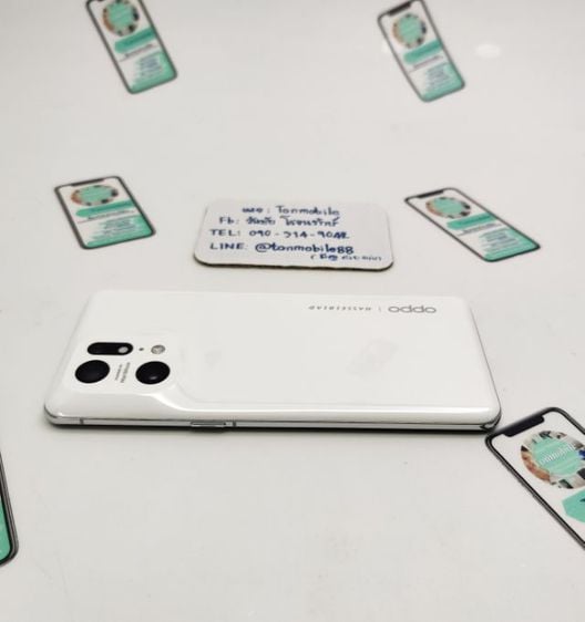 ขาย  เทิร์น Oppo Find X5 Pro White ศูนย์ไทย สภาพสวย อุปกรณ์ครบยกกล่อง เพียง 10,990 บาท เท่านั้น ครับ  รูปที่ 3