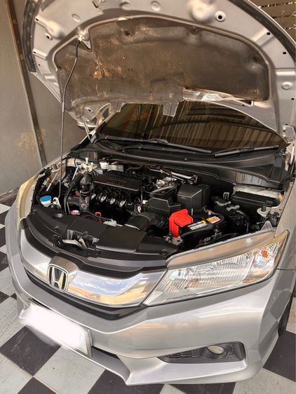 Honda City 2014 1.5 S i-VTEC Sedan เบนซิน ไม่ติดแก๊ส เกียร์อัตโนมัติ บรอนซ์เงิน รูปที่ 3