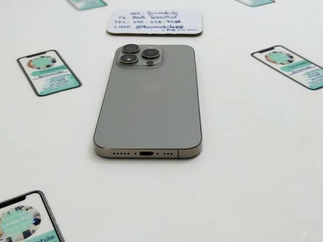 ขาย  เทิร์น iPhone 15 Pro 128 GB Natural ศูนย์ไทย สภาพใหม่เอี่ยม อุปกรณ์ยกกล่อง ประกันเหลือ สุขภาพแบต 98 เพียง 30,790 บาท ครับ  รูปที่ 7