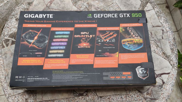 การ์ดจอ GTX950 Geforce GIGABYTE 2GB DDR5 128Bit รูปที่ 7