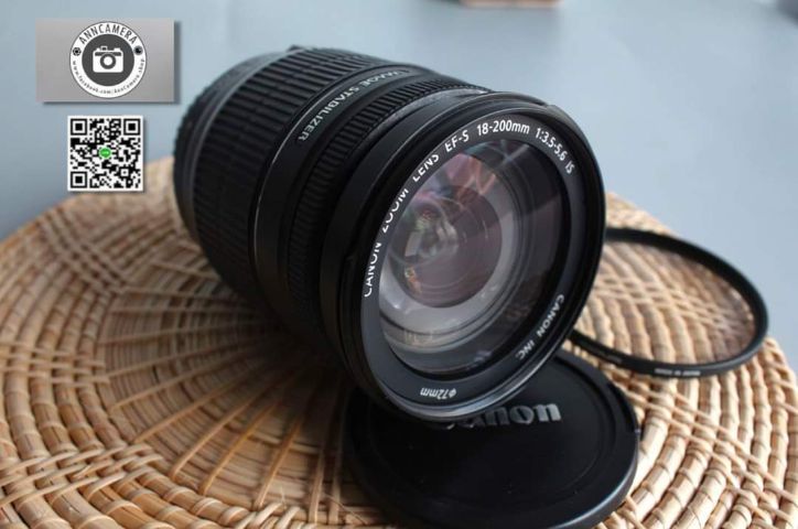 เลนส์ Canon EF-S 18-200mm F3.5-5.6 IS หน้าเลนส์สวย ไม่เป็นฝ้า ไม่เป็นรา  ยางไม่บวม ซูมไม่ใหล หน้าเลนส์ใสกริ๊ก รูปที่ 4