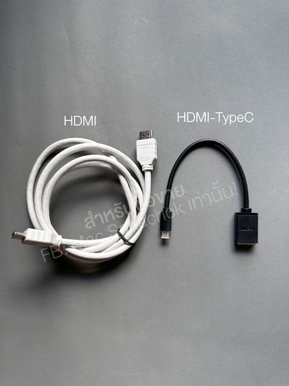 สาย HDMI และสายแปลง Type-C ใช้งานได้ปกติ สภาพใหม่ ไม่ค่อยได้ใช้งาน
