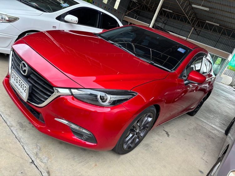 Mazda Mazda3 2016 2.0 S Sedan เบนซิน ไม่ติดแก๊ส เกียร์อัตโนมัติ แดง รูปที่ 3