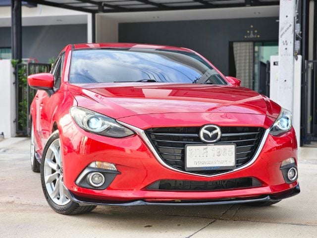 Mazda Mazda3 2014 2.0 S Sports Sedan เบนซิน ไม่ติดแก๊ส เกียร์อัตโนมัติ แดง รูปที่ 1